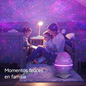 Proyector de Galaxia Huevo Dinosaurio con Bluetooth