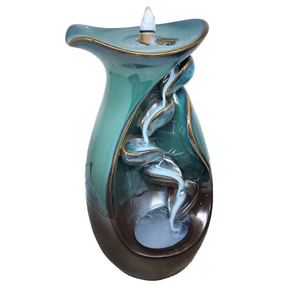 Quemador de Incienso Cascada Relajante con Aromas Zen