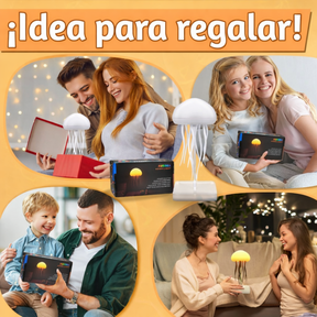 Lámpara Medusa Flotante LED Recargable