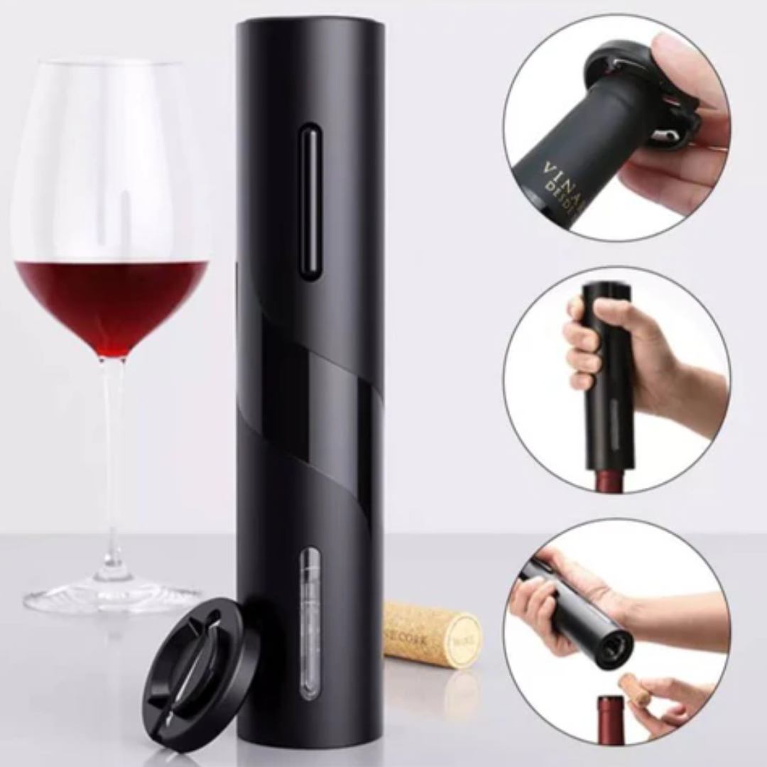 Sacacorchos Eléctrico Recargable Abridor de Vino