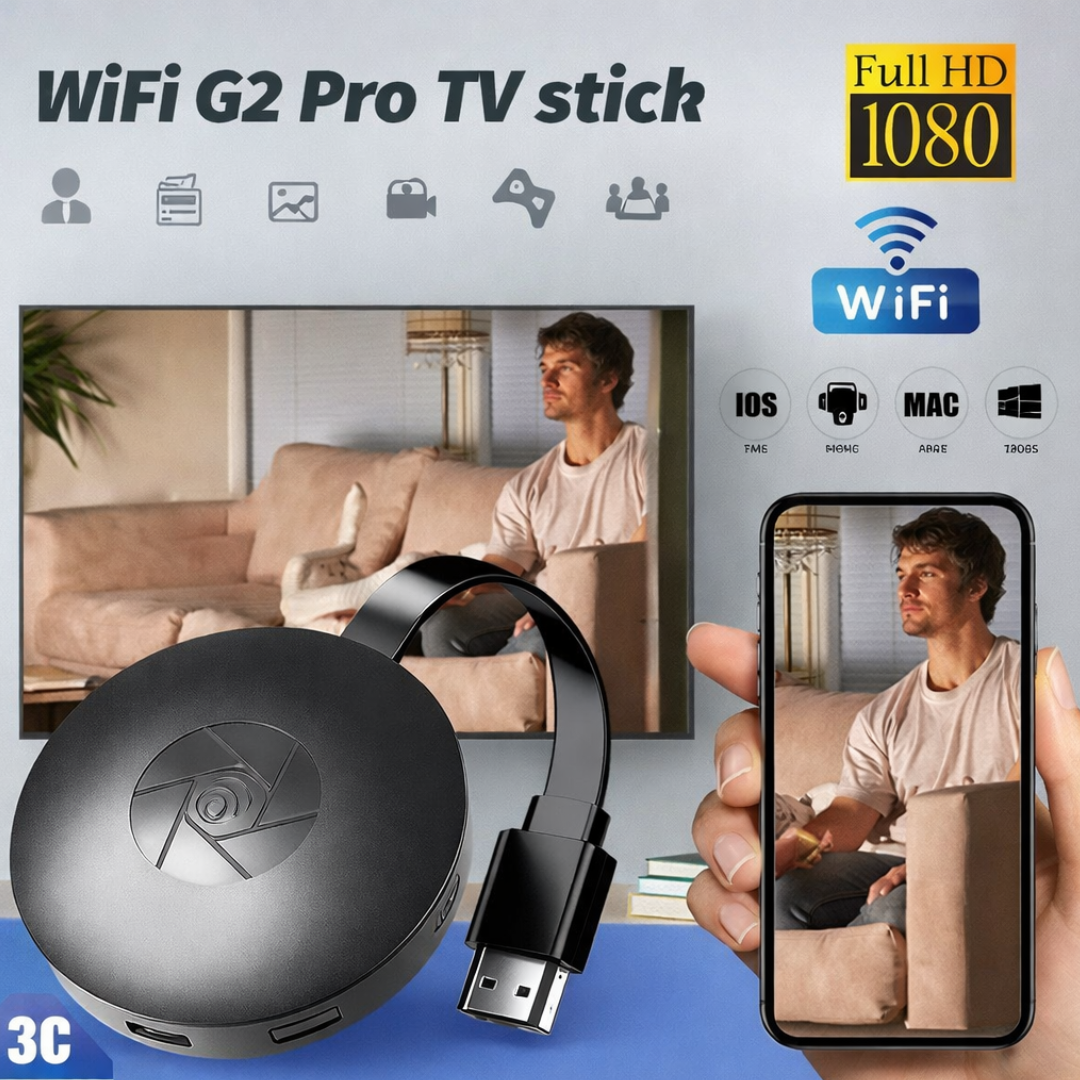 Adaptador Chromecast Inalámbrico para TV