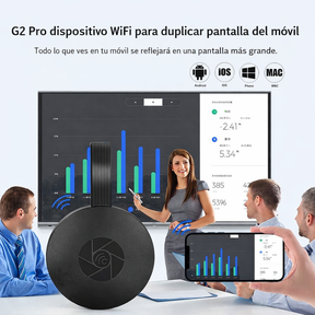 Adaptador Chromecast Inalámbrico para TV