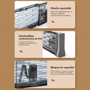 Separadores de Cajones Ajustables y Expandibles