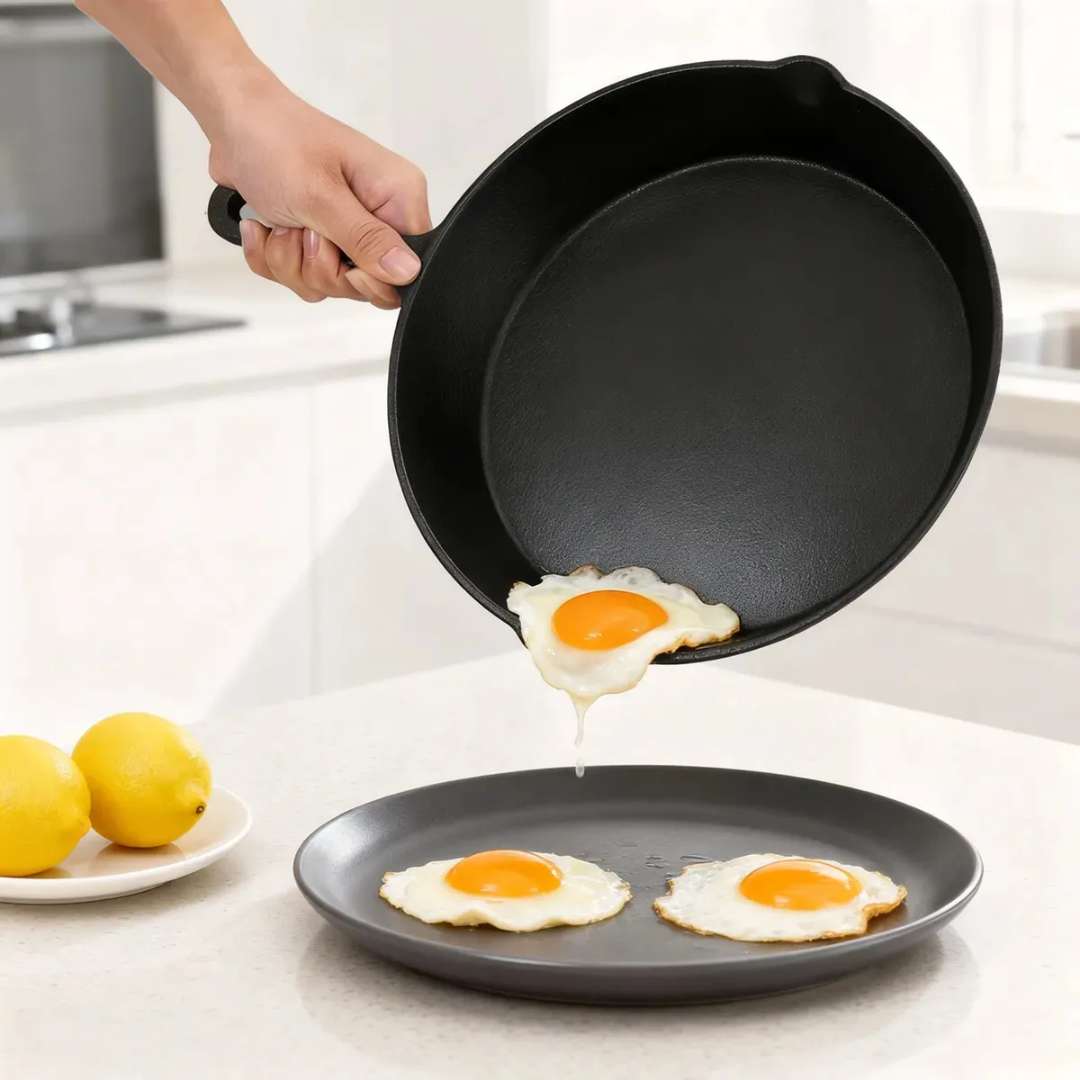 Juego de Sartenes Antiadherentes Hierro Fundido 5P