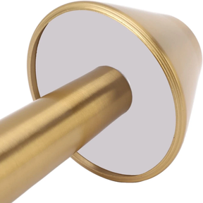 Lámpara de Mesa LED Dorada Elegante de Bajo Consumo