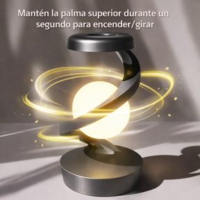 Lámpara de Mesa Flotante Giratoria LED con Levitación