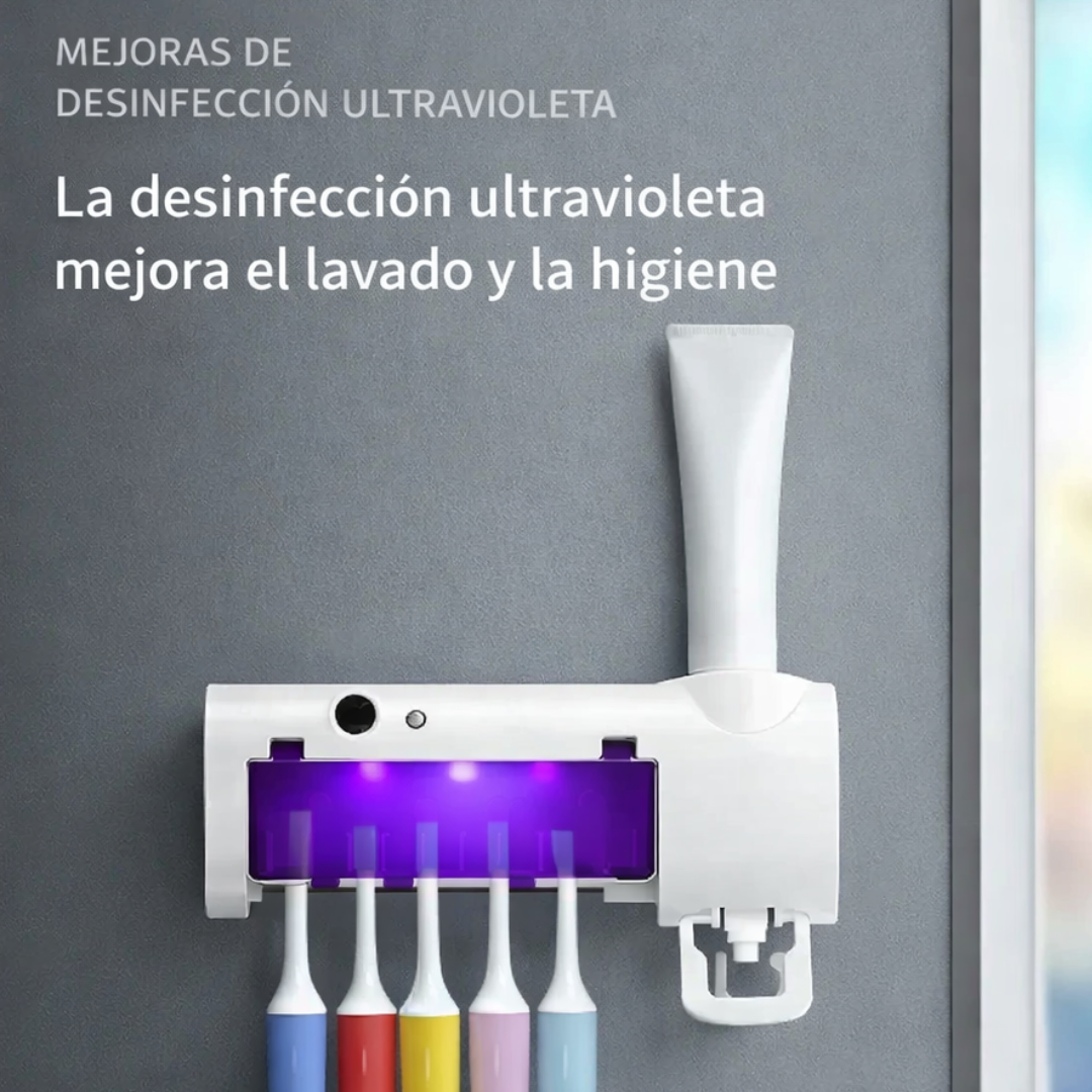 Esterilizador UV para Cepillos de Dientes con Soporte