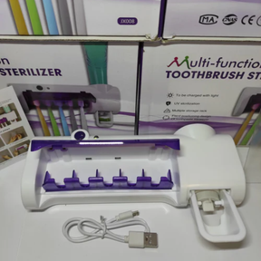 Esterilizador UV para Cepillos de Dientes con Soporte