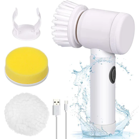 Cepillo de Limpieza Eléctrico Giratorio Recargable