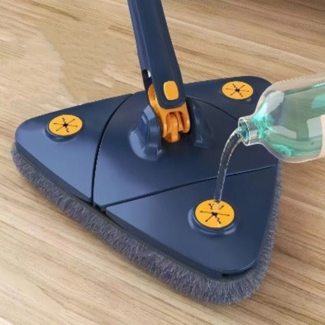 Fregona Telescópica 360° con Autoescurrido Sin Esfuerzo