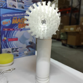 Cepillo de Limpieza Eléctrico Giratorio Recargable