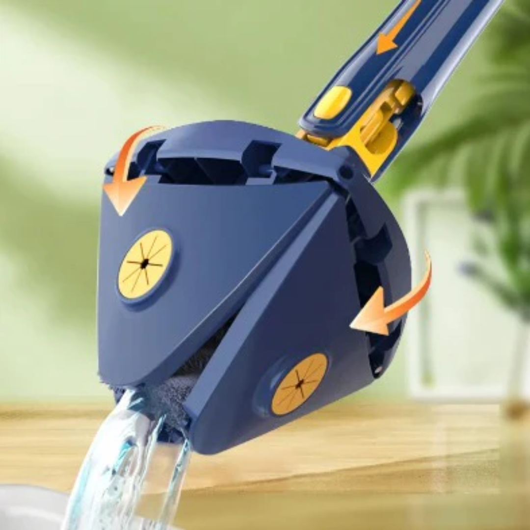 Fregona Telescópica 360° con Autoescurrido Sin Esfuerzo